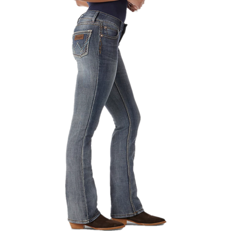 Wrangler® Ladies Retro Low Rise Sadie Bootcut Jeans 07MWZDW