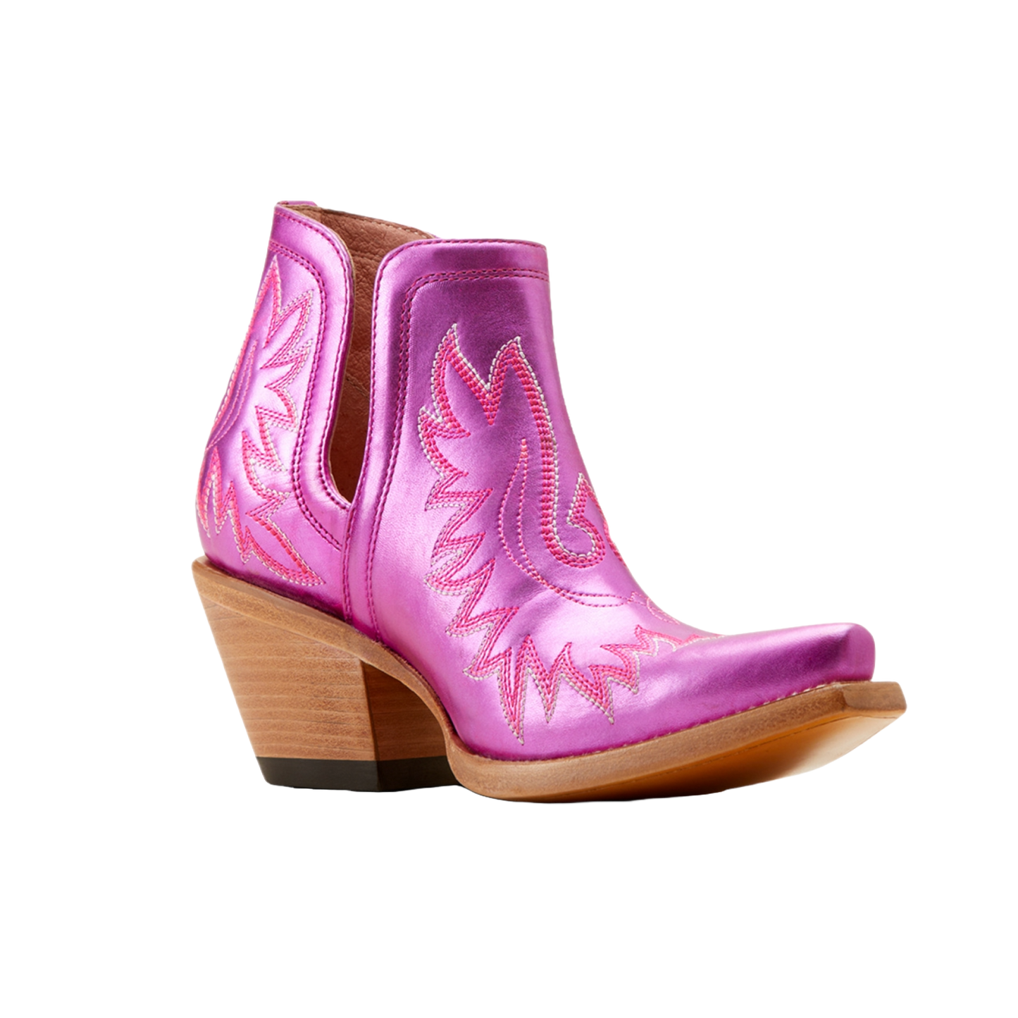 Ariat Ladies Dixon Electric Rasberry Western Ankle Boots 10050875
