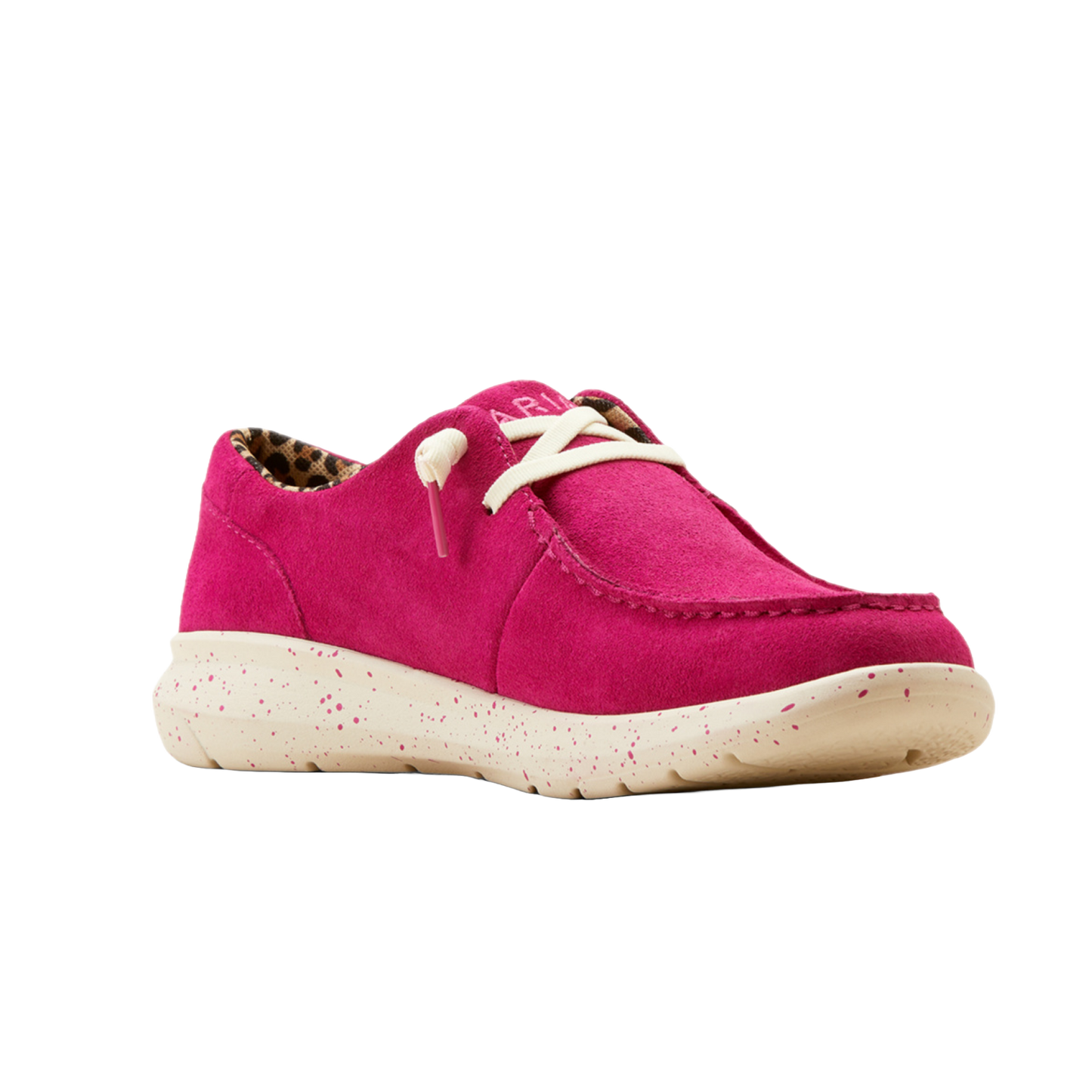 Ariat Ladies Hilo Hottest Pink Slip-On Casual Shoes 10050972
