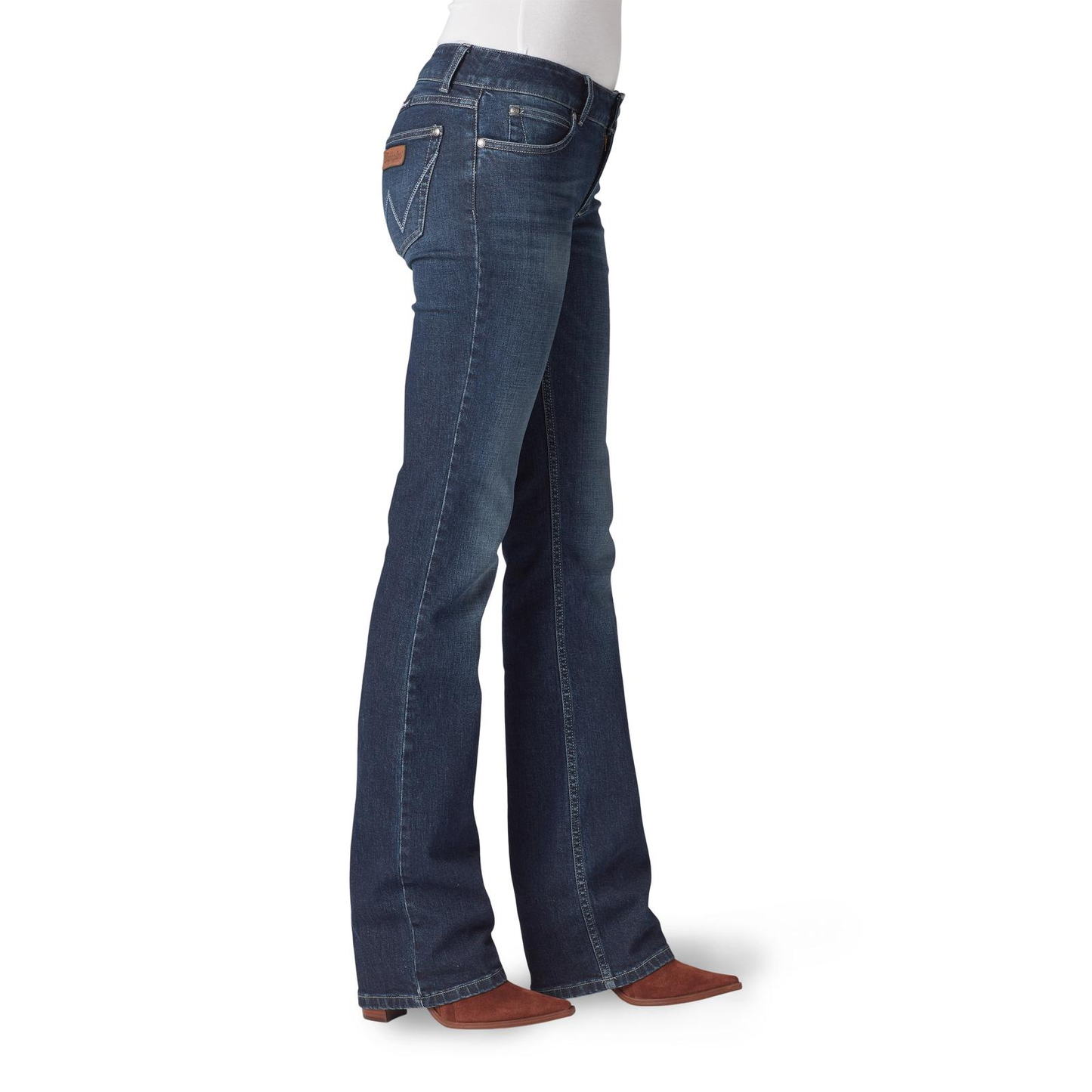 Wrangler® Ladies Alexis Retro Mae Mid Rise Bootcut Jeans 112321491