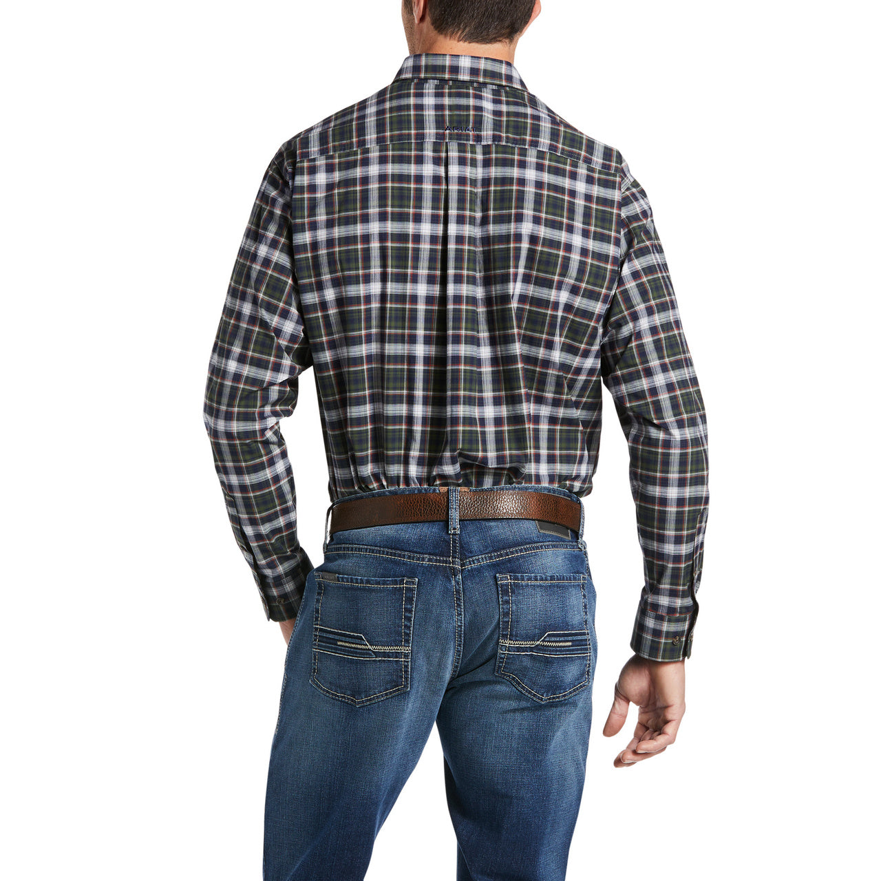 Ariat Men's Brice Stretch Button Down Hemlock Shirt 10038099