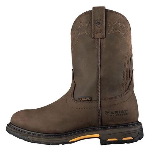 Ariat Men's WorkHog Pull-On H2O Waterproof Boots 10001198 - Wild West Boot Store