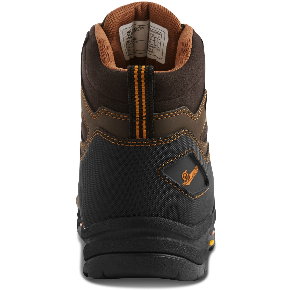 Danner Men's Vicious 4.5" Brown & Orange Composite Toe Boots 13860