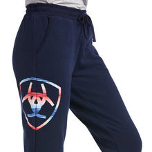 Ariat® Ladies R.E.A.L.™ Logo Navy Jogger Sweat Pants 10039791