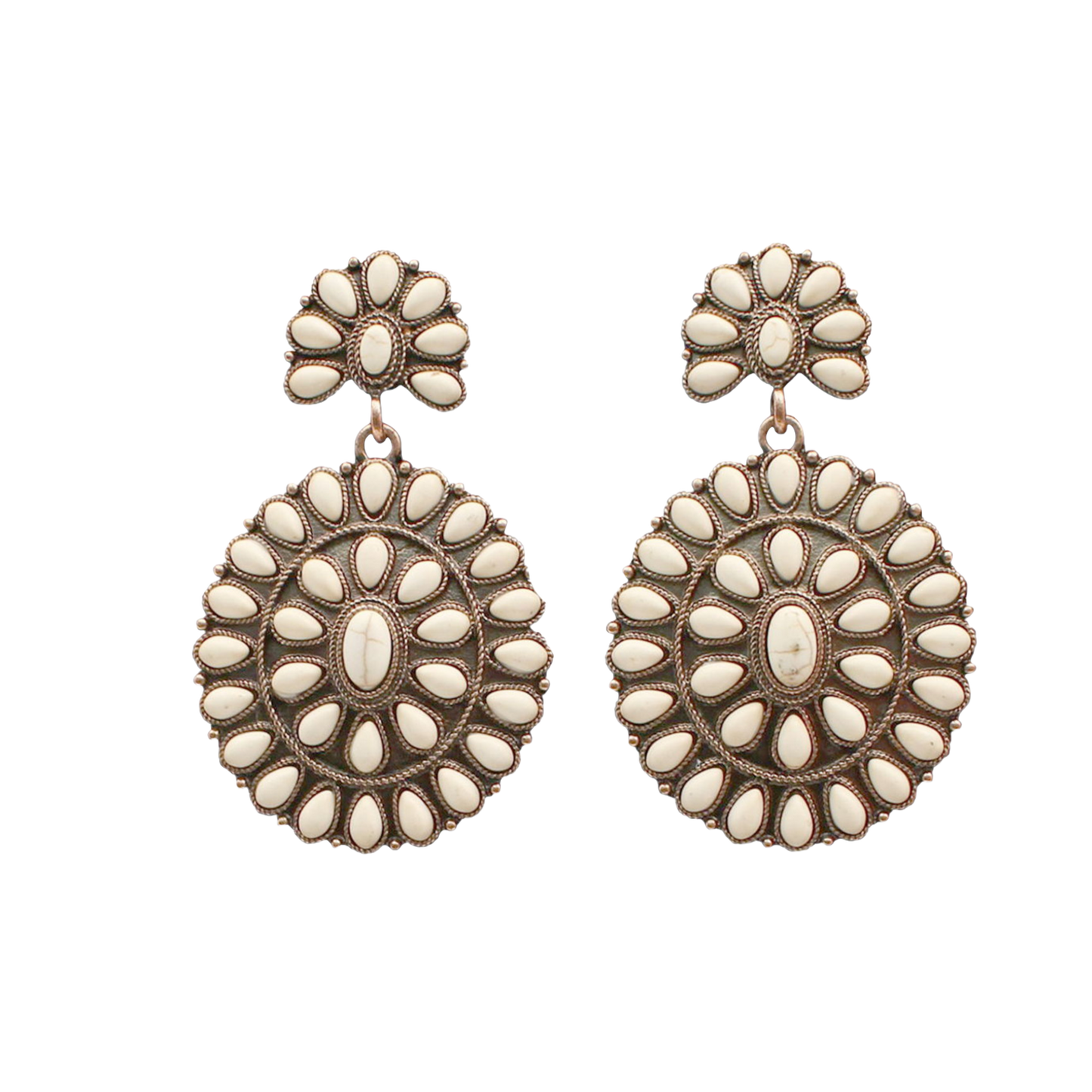 Blazin Roxx Ladies Western Copper Drop Earrings 30968