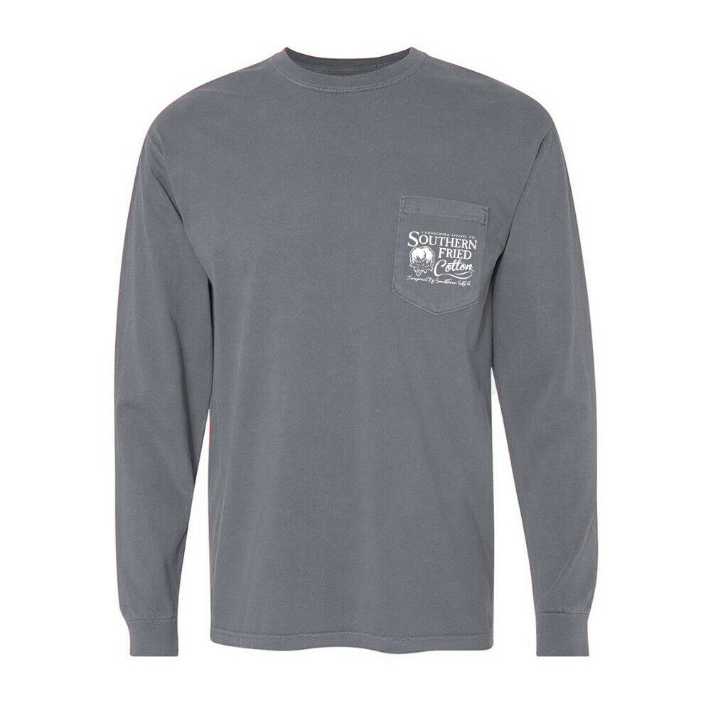 Southern Fried Cotton American Cotton Granite LS T-Shirts SFM30650