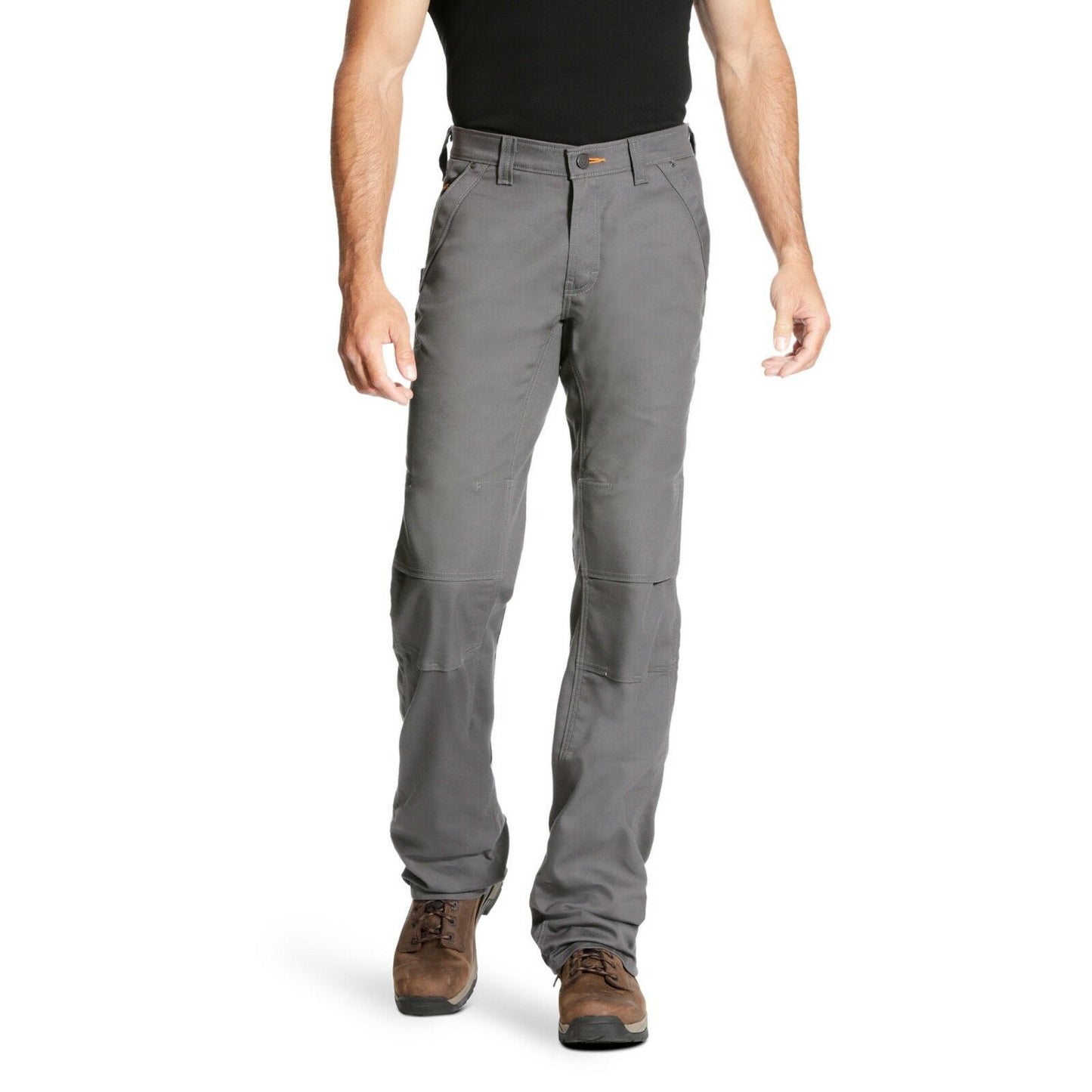 Ariat® Men's Rebar M4 DuraStretch Canvas Grey Utility Pants 10023476
