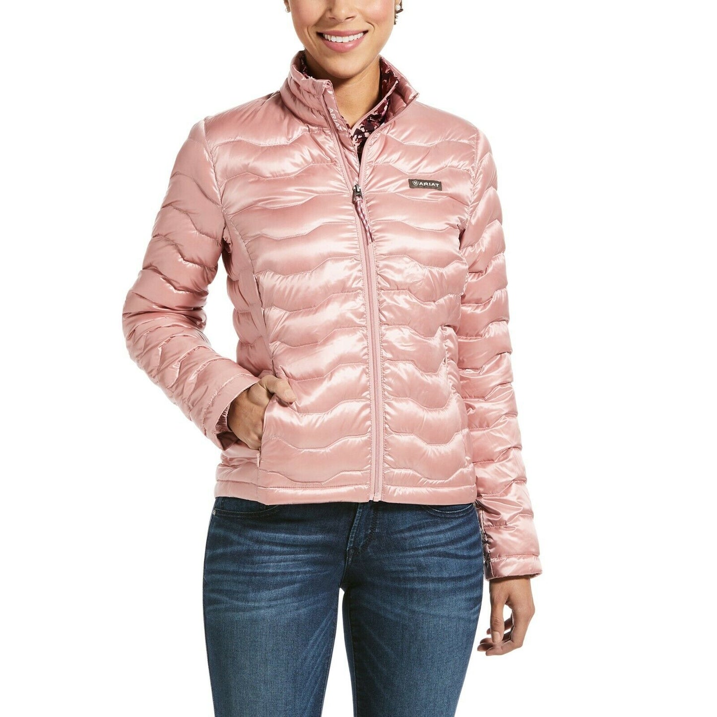 Ariat® Ladies Ideal 3.0 Packable Down Insulated Blush Jacket 10032648