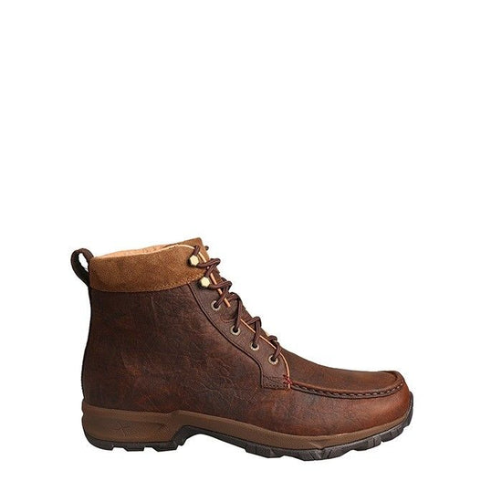 Twisted X Men's Hiker Dark Brown Waterproof Lace-Up Boots MHKW004