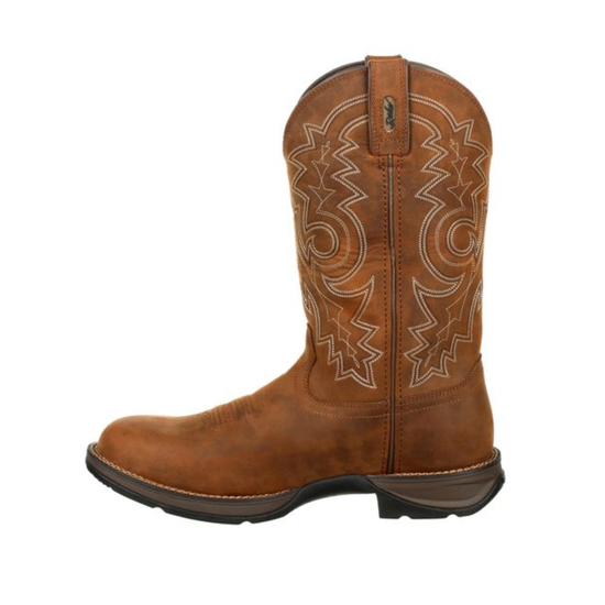 Durango® Men's 12" Western Coyote Brown Waterproof Boots DDB0163