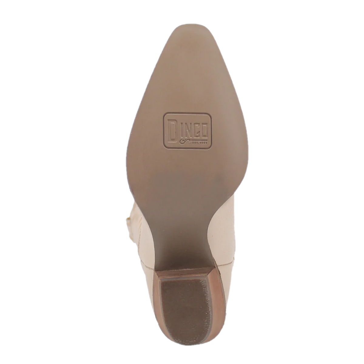 Dingo Women's Sorta Sweet Ankle Boots - Snake Print, 2 Inch Heel, Beige