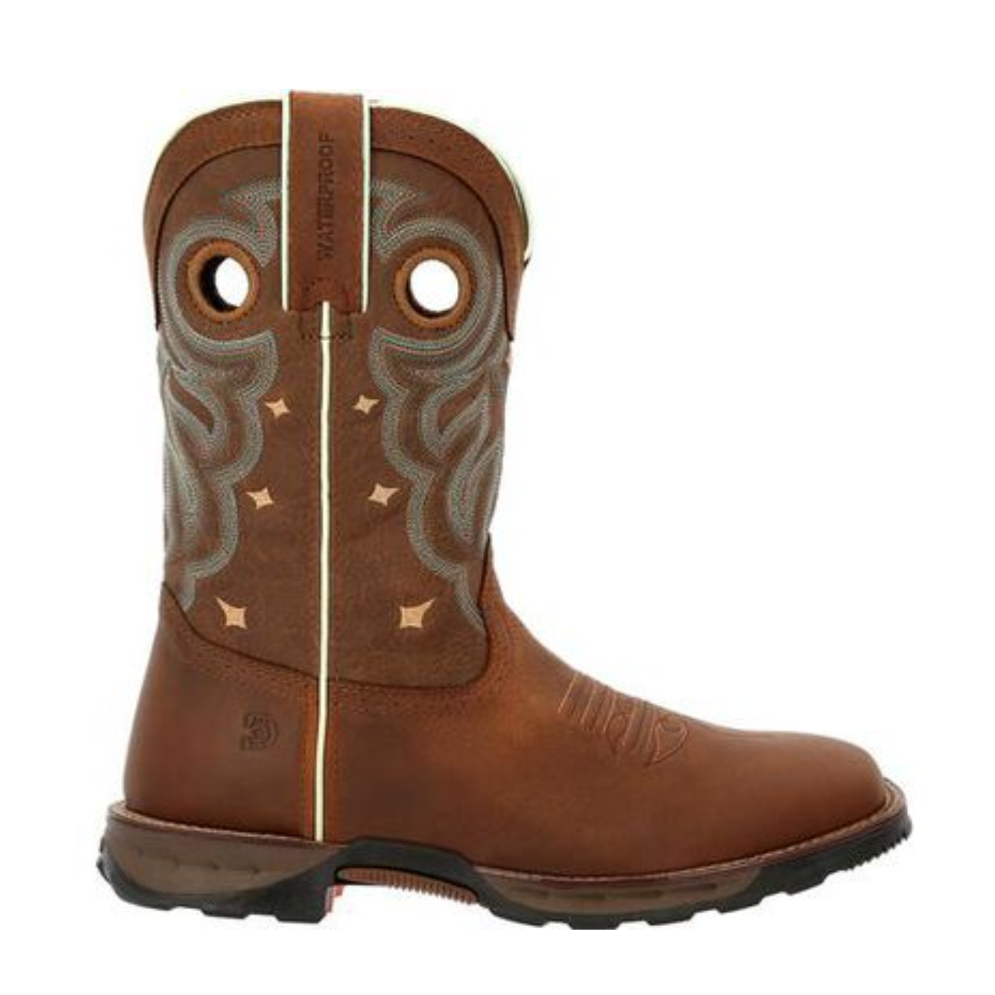 Durango® Ladies 10" Maverick™ Rugged Tan Waterproof Work Boots DRD0417