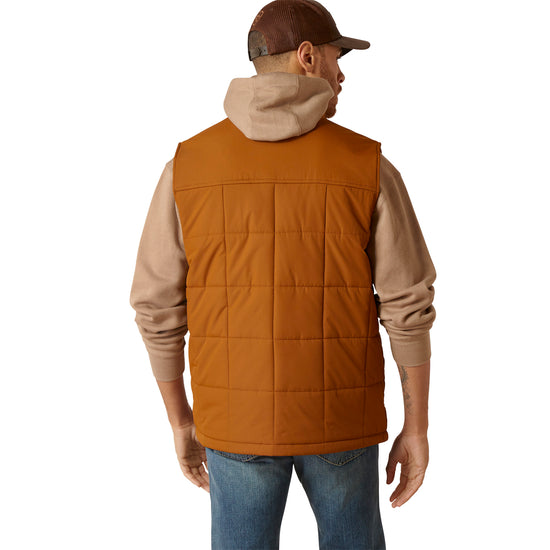 Ariat Men's Crius Insulated Chestnut Brown Vest 10046736