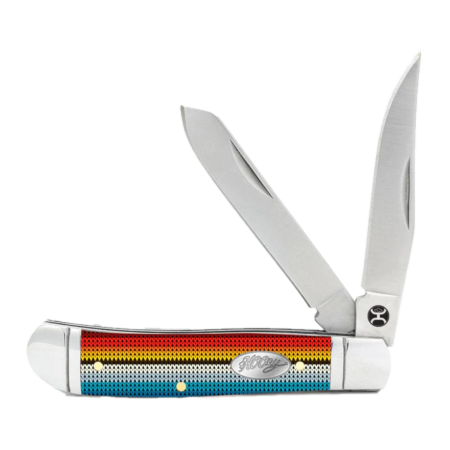 Hooey Tijuana Multicolor Trapper Large Pocket Knife HK123 – Wild West