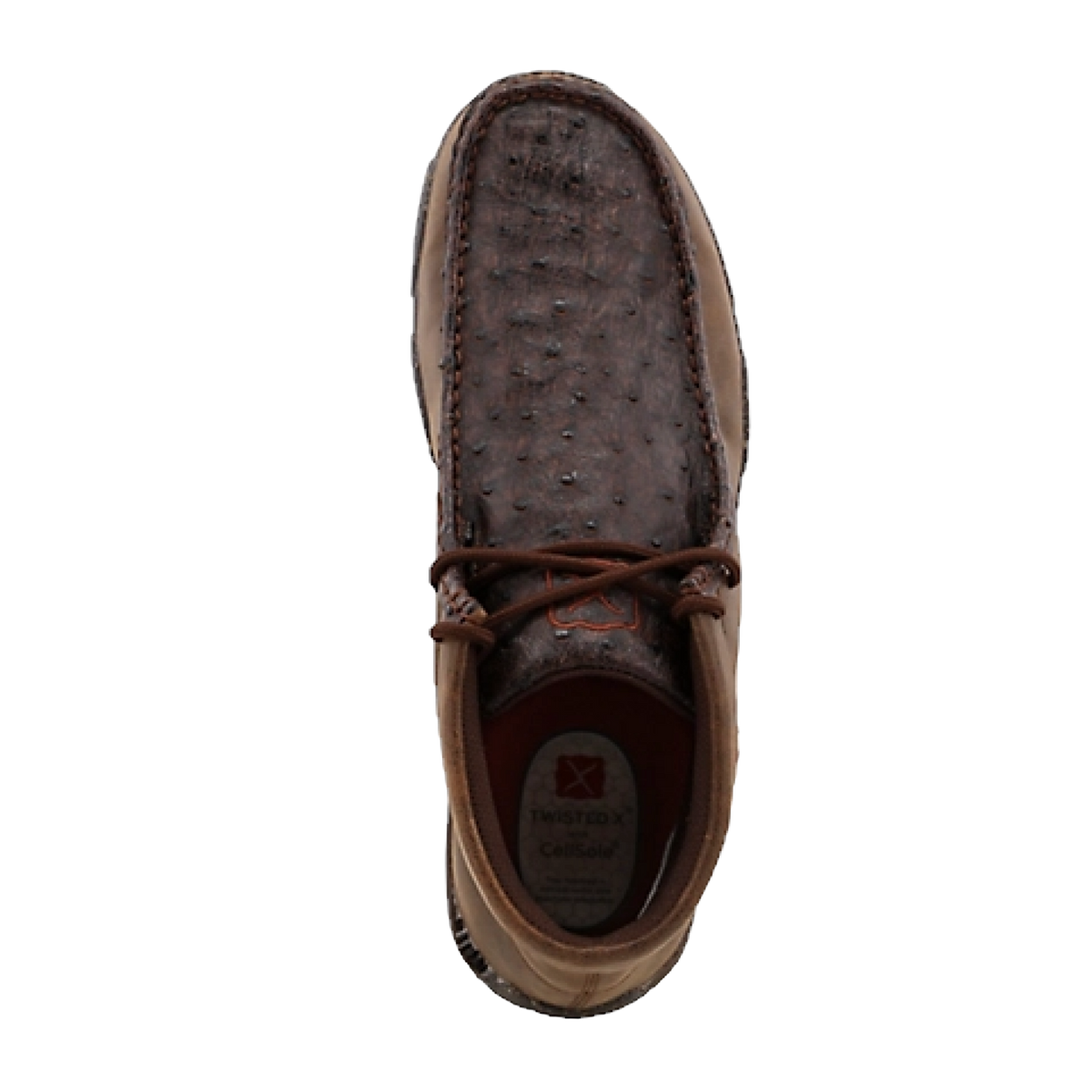 Twisted X Men\'s MDM0087 Ostrich Print Chukka Driving Moccasins Sz 8M Twisted X Men main image 3