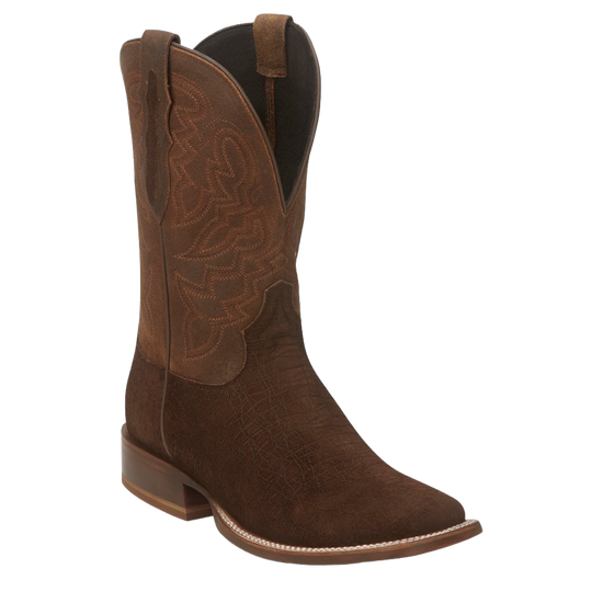Tony Lama Men's Tucson Bark Brown Leather Western Boots TL3025
