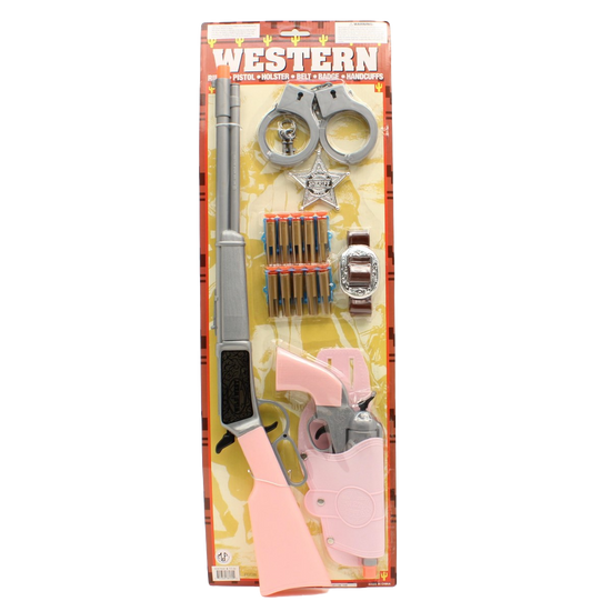 M&F Western Children's Pink Rifle Toy Set 5057630