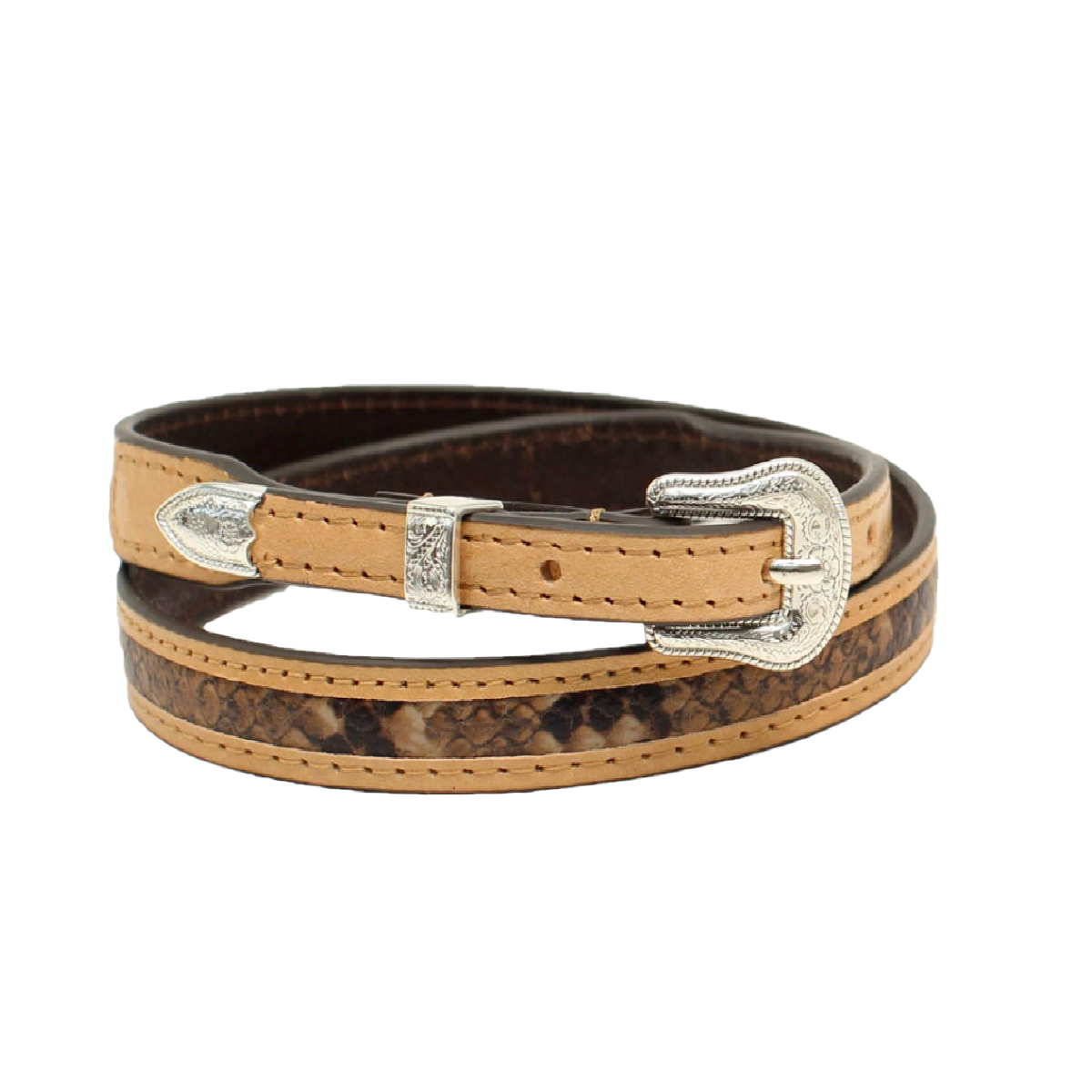 3D Belt Company Western Snakeskin Hatband D740000148