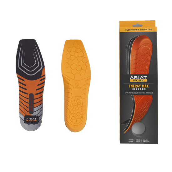 Ariat Men's Energy Max Wide Square Toe Work Insoles A10032203