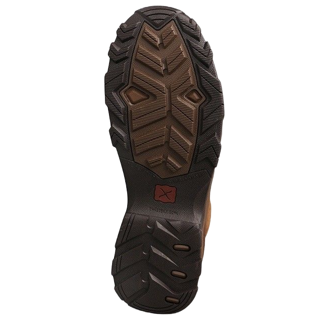 Twisted X Men's Hiker Dark Brown Waterproof Lace-Up Boots MHKW004