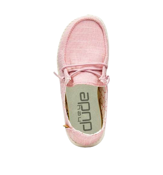Hey Dude Children's Wendy Linen Cotton Candy Shoes 130125018