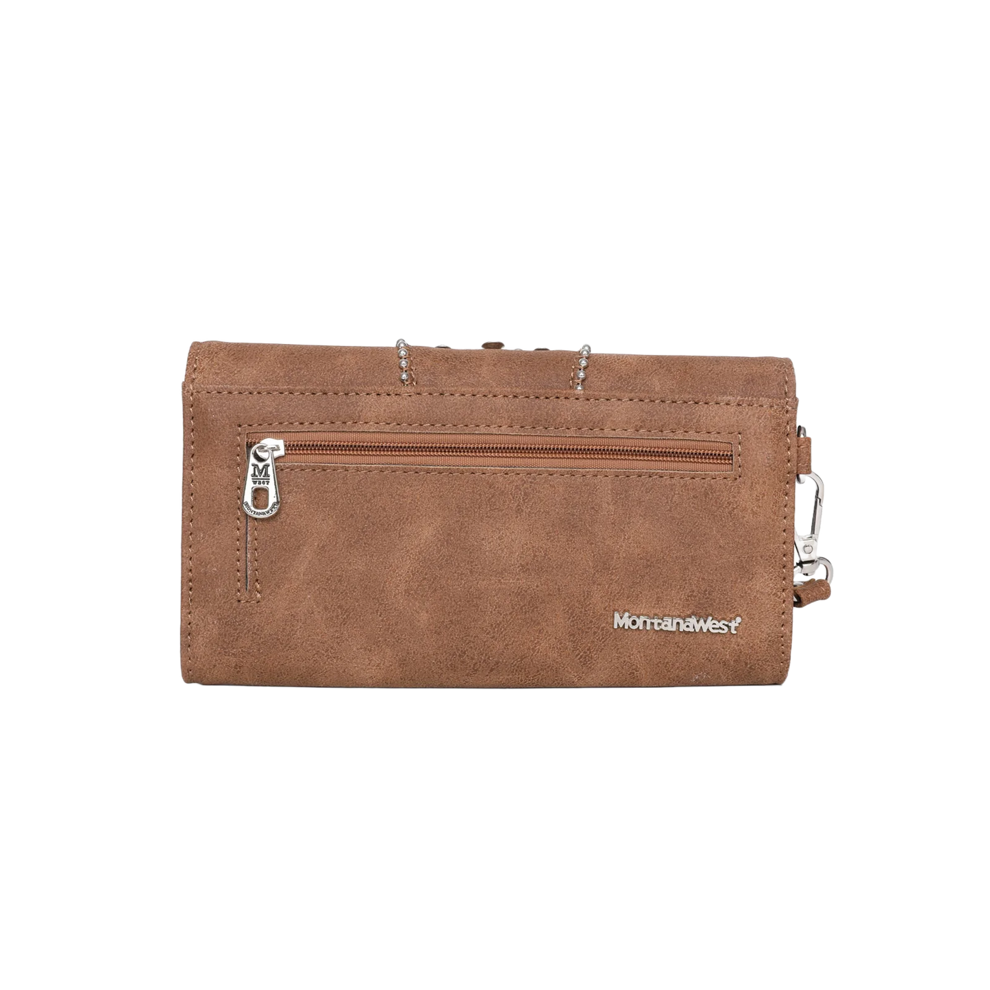 Montana West® Concho Collection Brown Wallet MW1056-W018BR