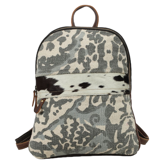 Myra Bag Ladies Dough Patterned Backpack Bag S-1592