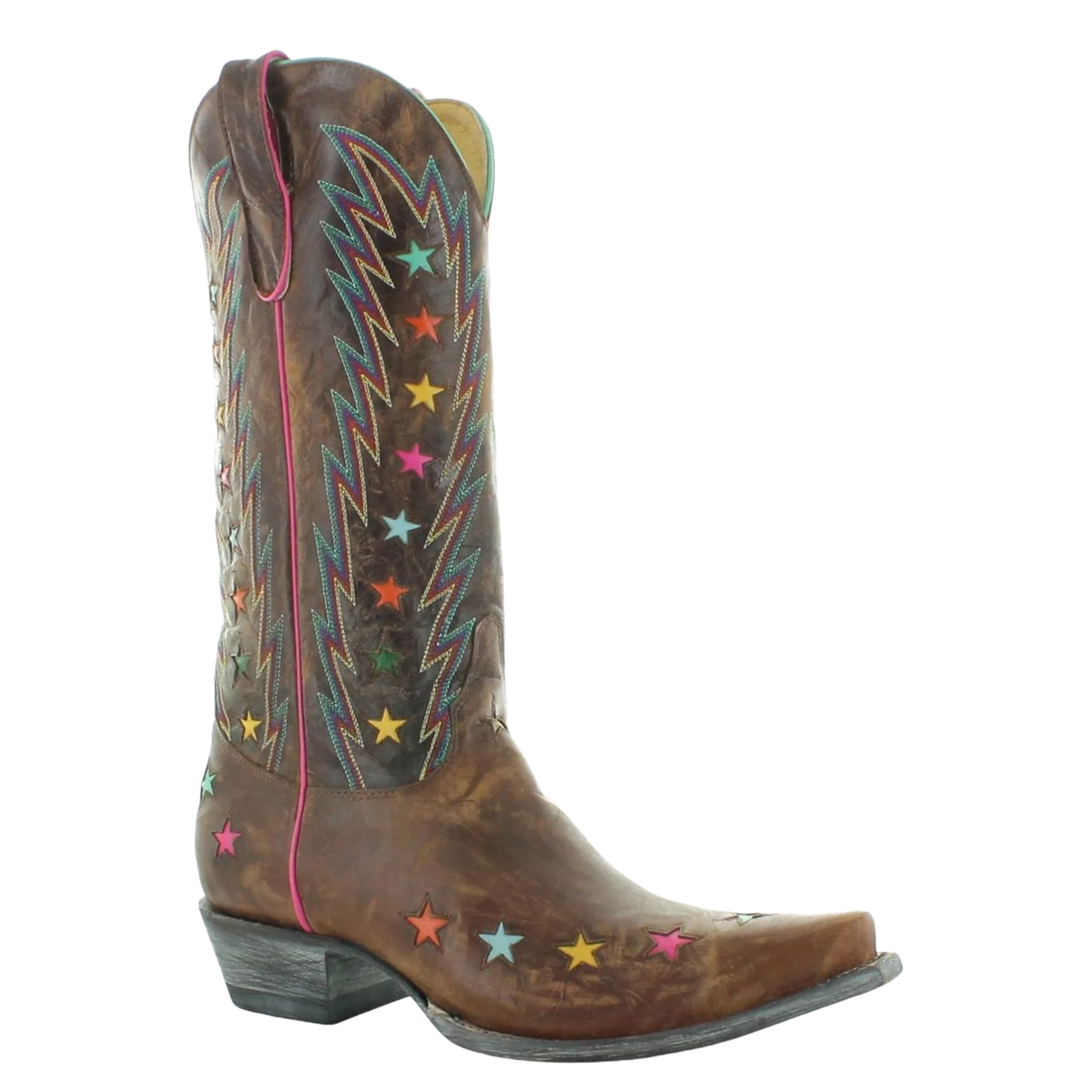 Yippee Ki Yay by Old Gringo Ladies Legacy 13" Brass Western Boots YL519-1