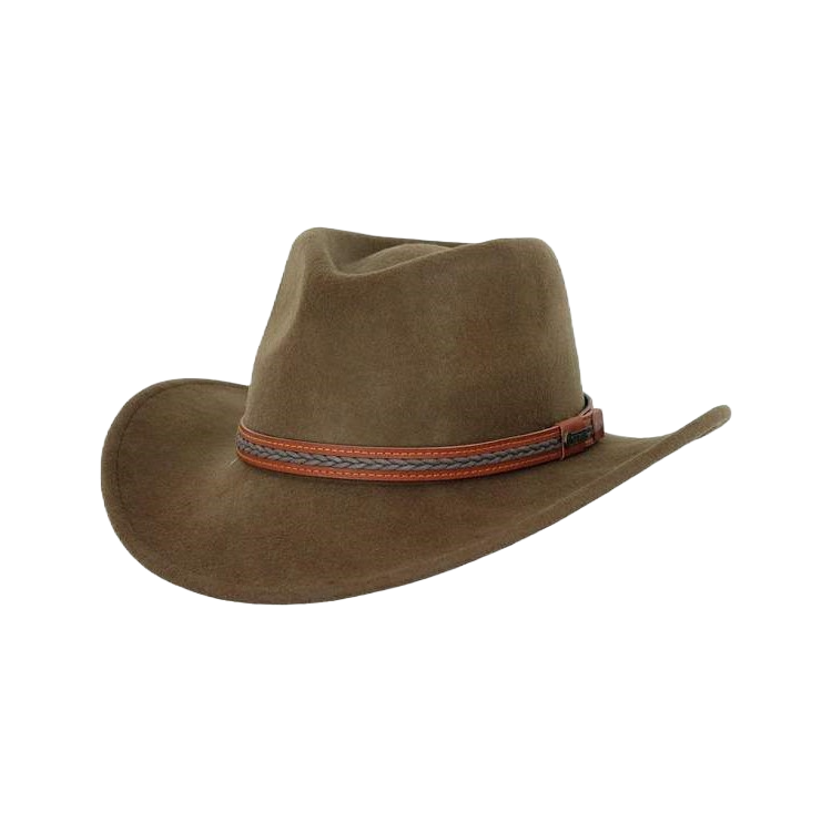 Outback Men's High Country Serpent Wool Western Hat 1328-SER