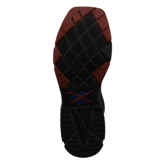 Twisted X® Men's 12" Western Charcoal & Kiwi Nano Toe Work Boots MXBNW06