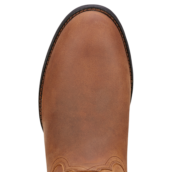 Ariat Men’s Heritage Roper Boots Distressed Brown 10002284