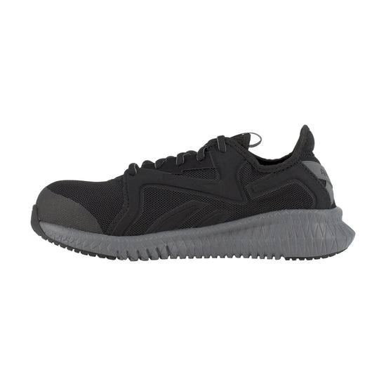 Reebok Ladies Flexagon 3.0 Composite Toe Black Athletic Work Shoes RB464