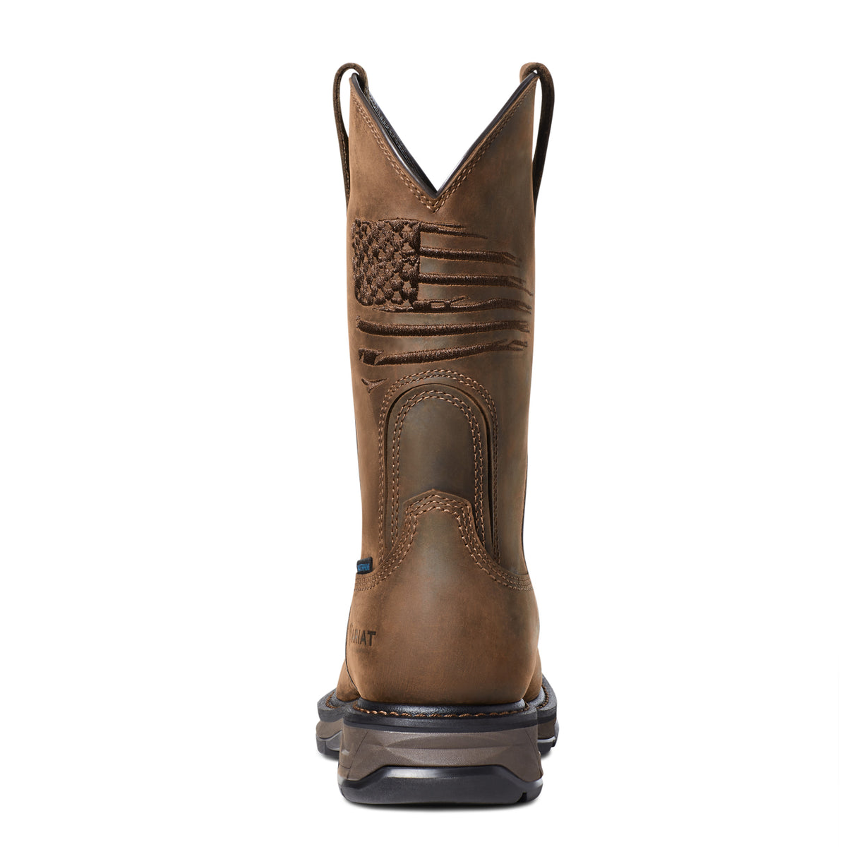 Tried On Ariat Men\'s WorkHog® XT Patriot H2O Carbon Toe Work 10036002 10 EE Wide image_e076a573-47c4-4696-b895-  main image 2