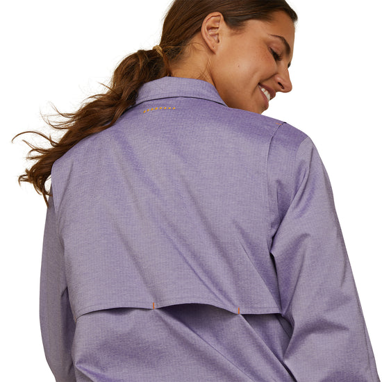 Ariat® Ladies Rebar Made Tough VentTEK DuraStretch™ Purple Shirt 10043563