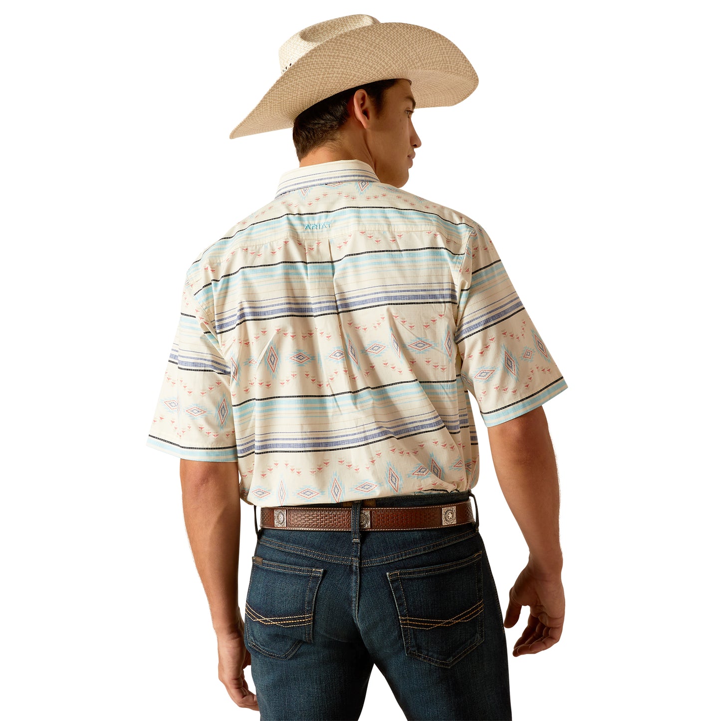 Ariat Men's Koda Sandshell Tan Classic Fit Button Down Shirt 10048403