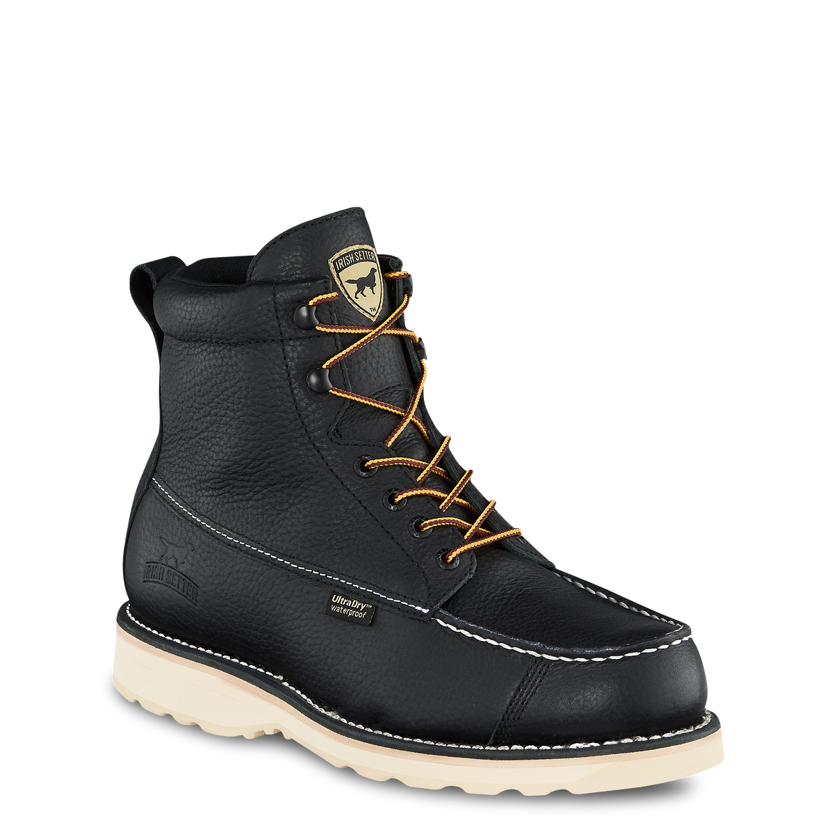 Irish Setter Red Wing Men's Wingshooter Black Waterproof Boots A0845 Irish Setter Red Wing Men's Wingshooter Black Waterproof Boots A0845