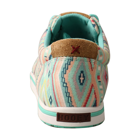 Twisted X Ladies Hooey Loper Light Blue Aztec Shoes WHYC010