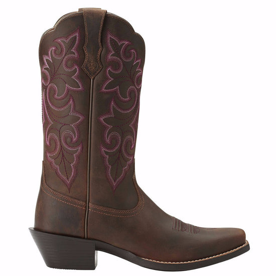Ariat Ladies Round Up Square Toe Boots 10014172 - Wild West Boot Store