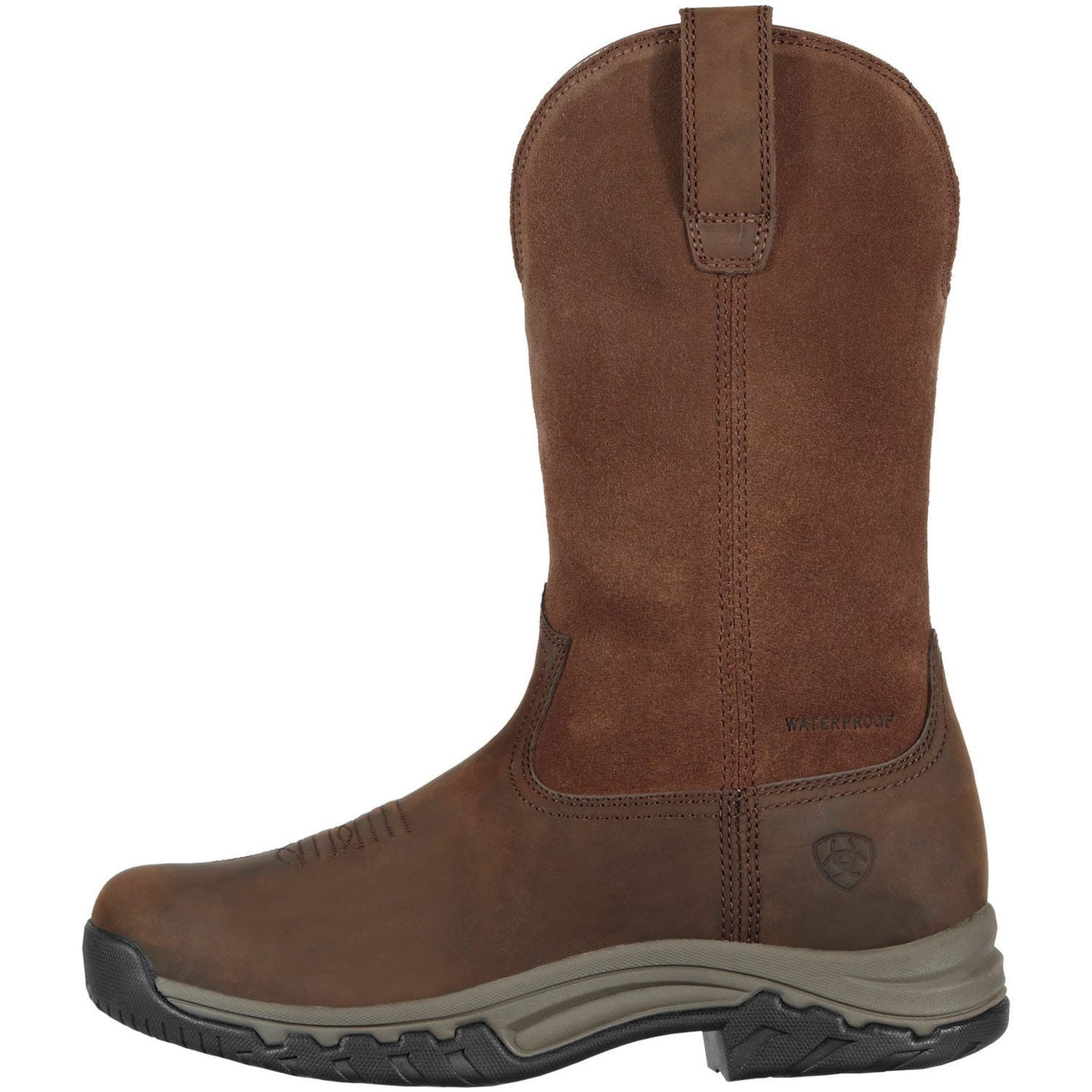 Ariat Ladies Terrain Pull-On H2O Brown Waterproof Boot 10011845 - Wild West Boot Store