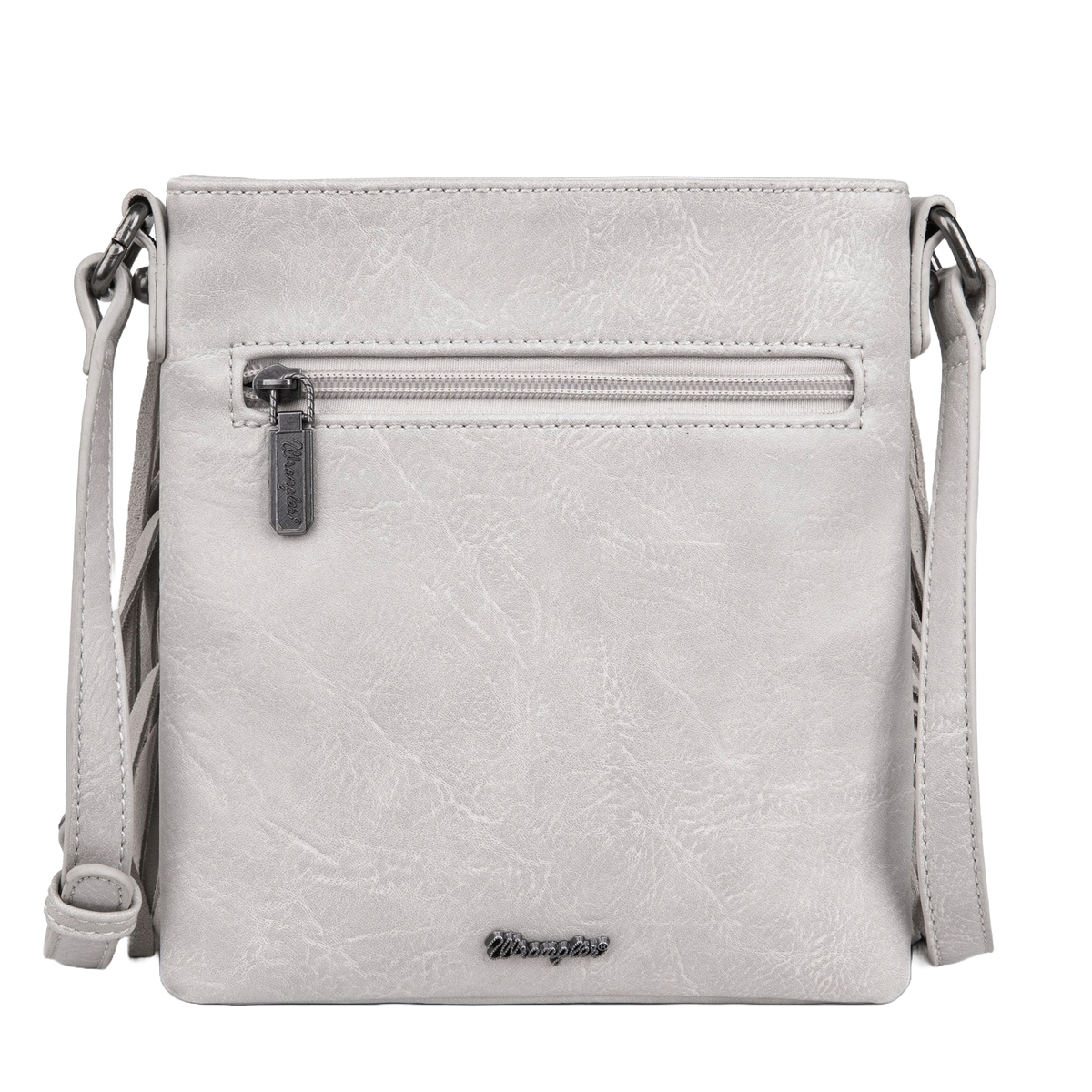 Leather crossbody bag Louis Feraud White in Leather - 26752408