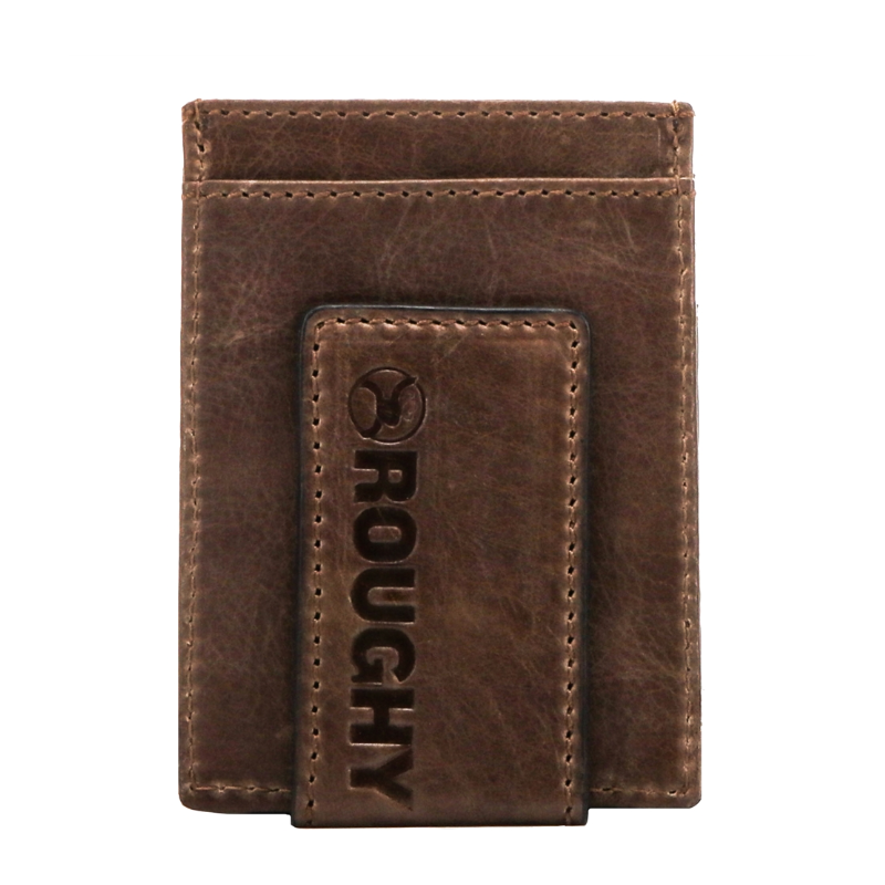 Hooey "Kamali" Brown W/ Red Leather Accent Card Pocket RMC007-BRRD