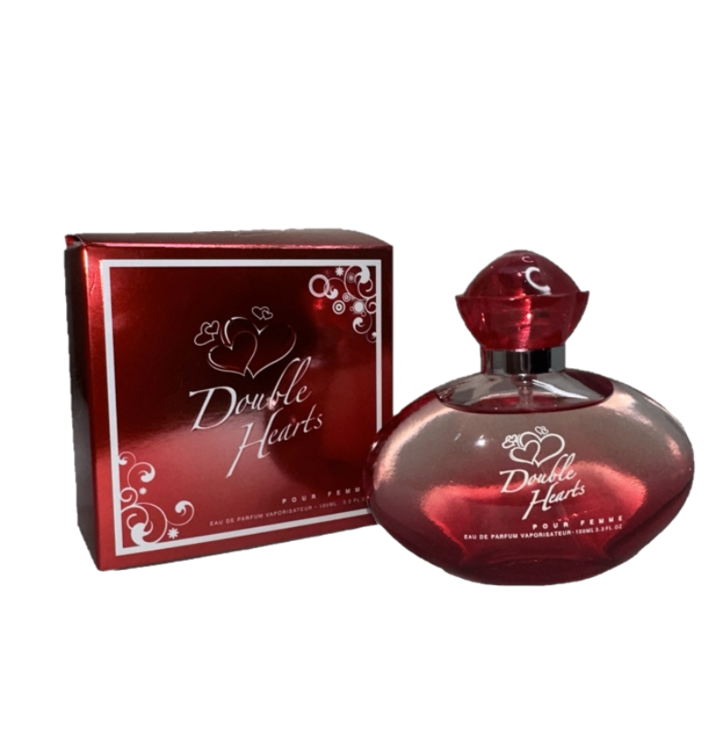 B&D Diamond O Co. Ladies Double Hearts Perfume 20004