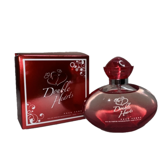 B&D Diamond O Co. Ladies Double Hearts Perfume 20004