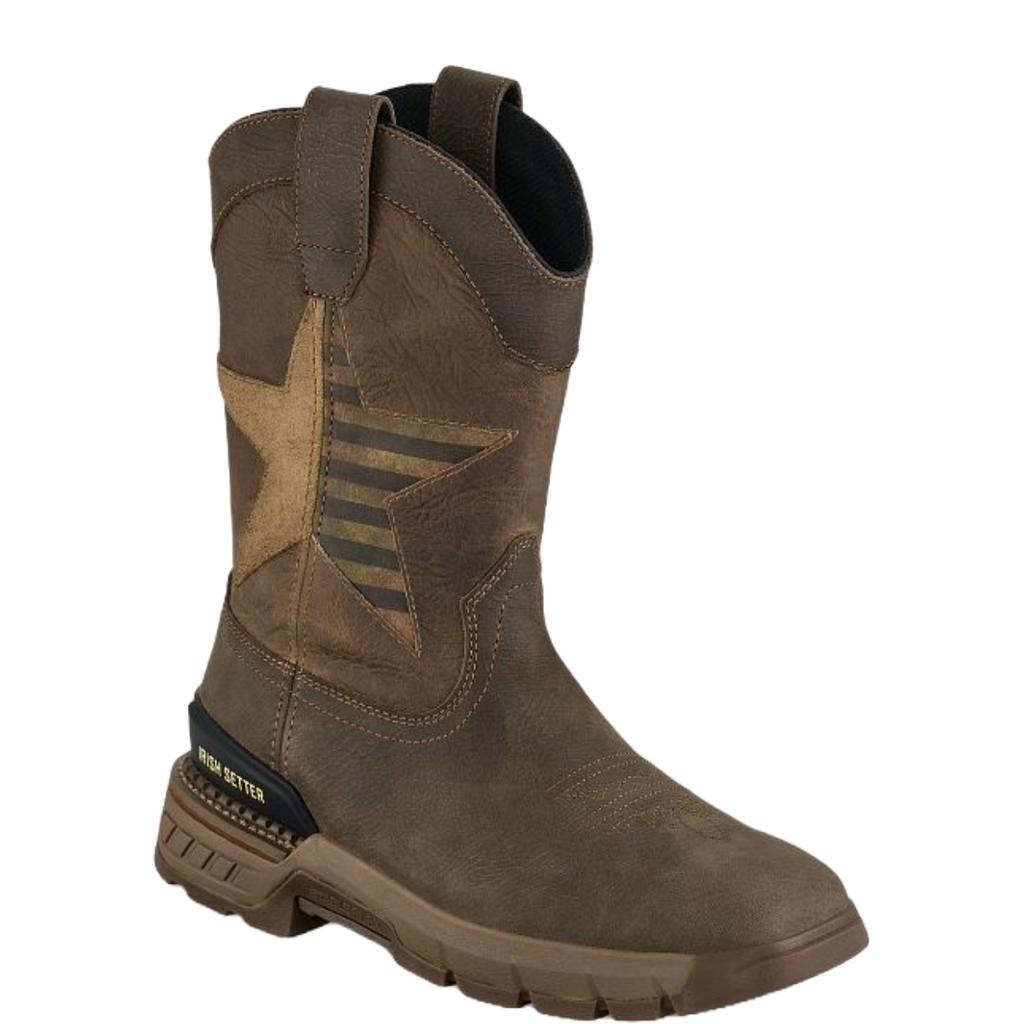 Irish Setter Men's Two Harbors America Star Waterproof Work Boot 83995 Irish Setter Men's Two Harbors America Star Waterproof Work Boot 83995