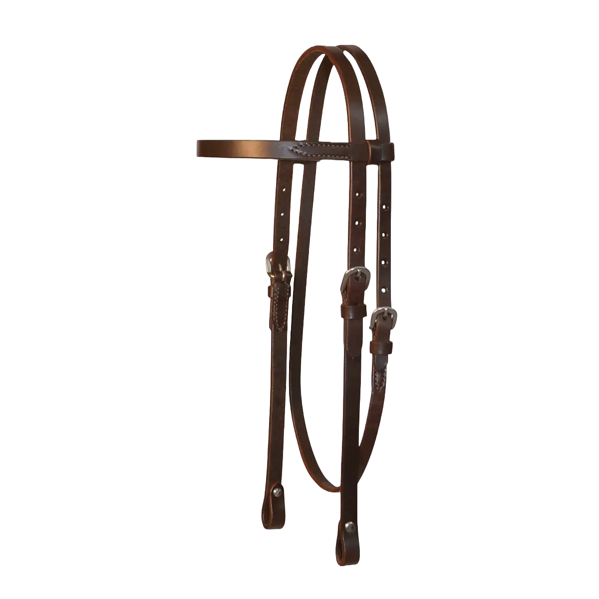 Circle Y Lightweight Classic Smooth Browband Headstall