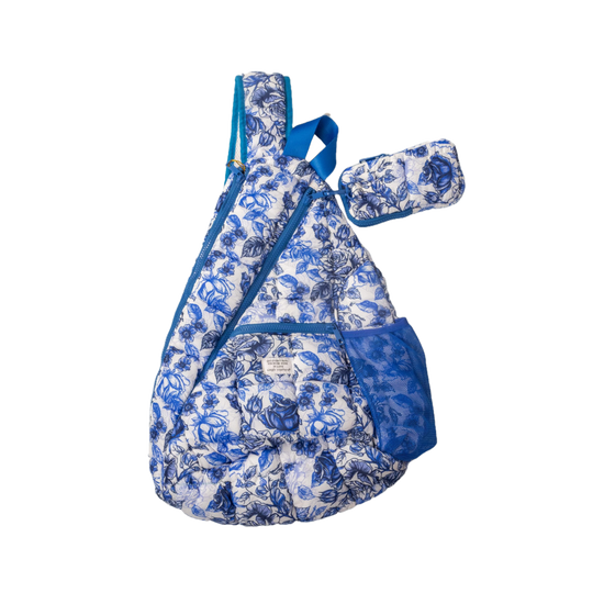 Simply Southern Blue Rose Sling Crossbody Bag 0125-BAG-MARSH-SLING-ROSE