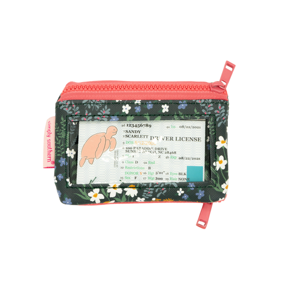 Simply Southern Wild Flower Keychain ID Wallet 0225-BAG-IDWLT-WLDFLR