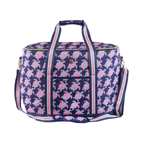 Simply Southern Turtle Navy Cooler Tote Bag 0214-COOLER-TOTE-TRTLNVY