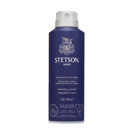 Stetson Men's Spirit Deodorant Body Spray 03-099-1000-9023