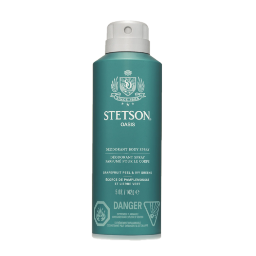 Stetson Men's Oasis All Over Deodorant Body Spray 03-099-1000-9029